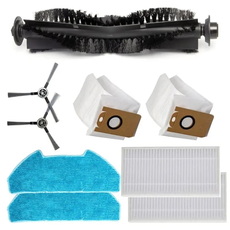 ABXH Parti di Elettrodomestici Sacchetto per la Polvere Spazzola Laterale Filtro di Ricambio Mop Kit di Stoffa Per Redkey R10 Robot Aspirapolvere Accessori Per La Casa