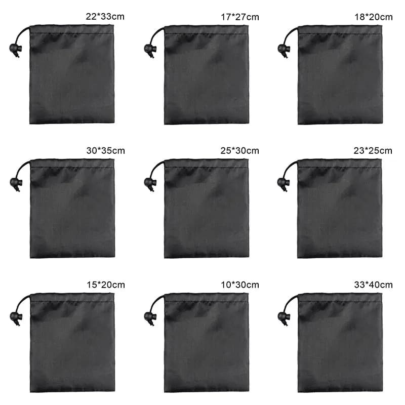 Borsa impermeabile con coulisse Scarpe Intimo Borse sportive da viaggio Borse in nylon durevoli Organizzatore di vestiti Imballaggio Borsa per gioielli