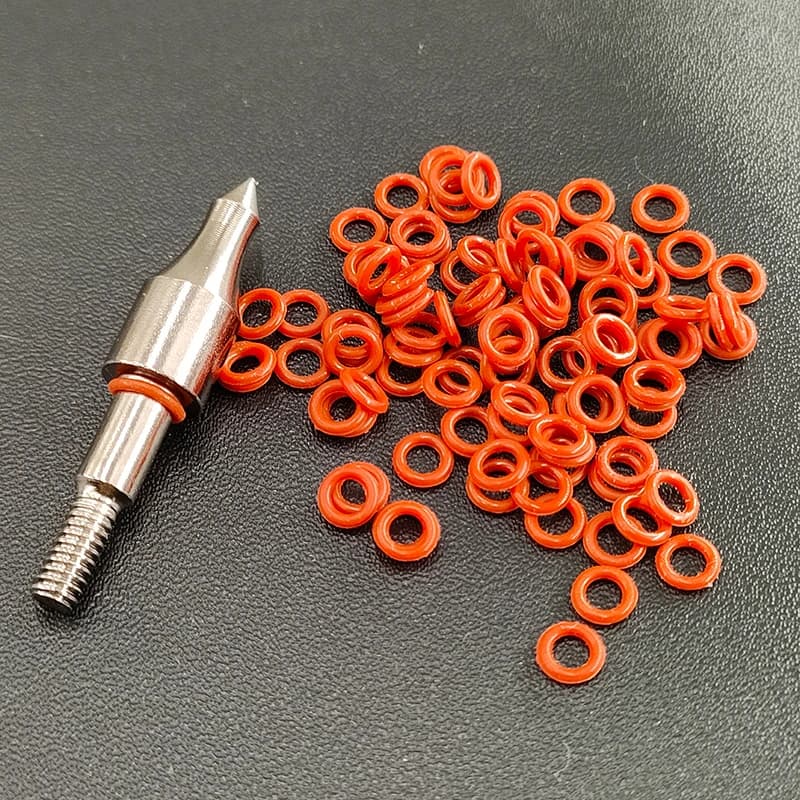 Punti di freccia per tiro con l'arco Suggerimenti Serrature Bersaglio O Ring Rondelle in gomma Accessori per sport all'aria aperta Punte di freccia Punta di freccia