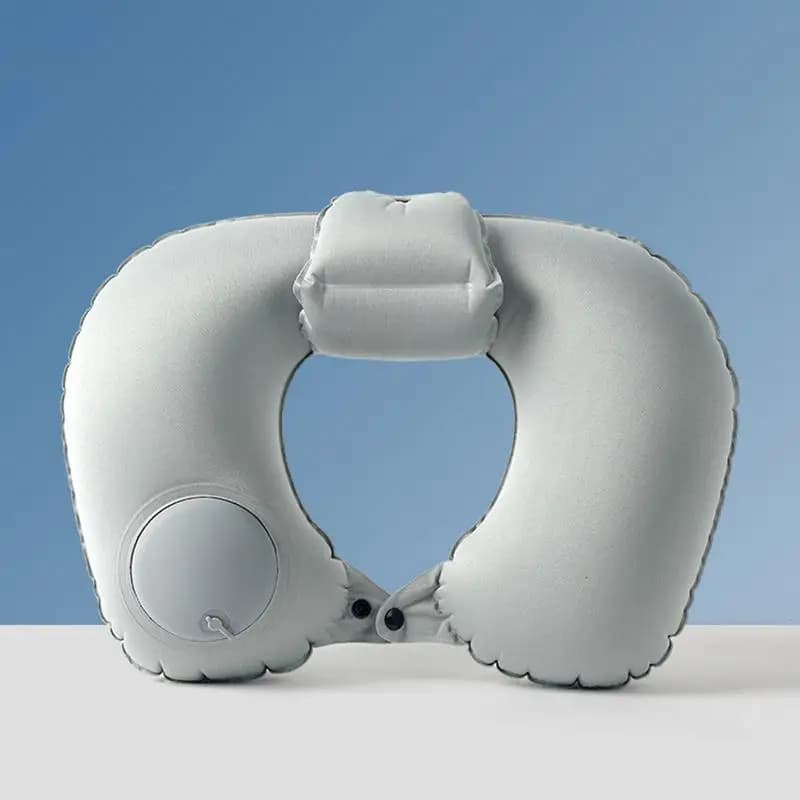 Cuscini da viaggio per auto Cuscino portatile a forma di U in TPU Poggiatesta per volo Cuscino per il collo del sonno per forniture da viaggio all'aperto per auto in aereo