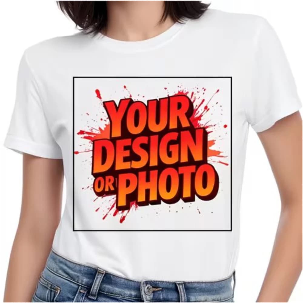 Custom Dtf Transfers Ready to Press for T-Shirts Hoodies Bags, Your Design Iron on Transfers Vinyl Personalized Designs