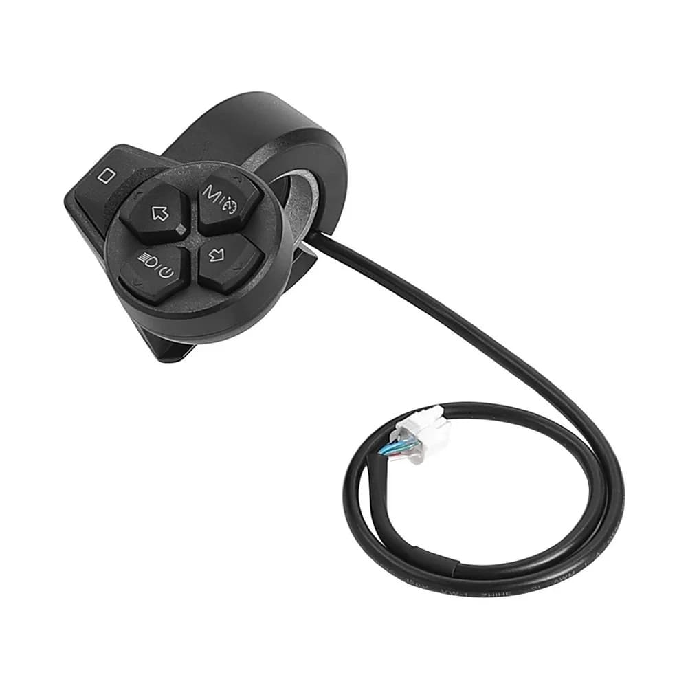/Turn /Signal /Switch Left Right For For NINEBOT For ZT3 PRO Electric Scooter ABS Black Replacement Part Riding Safety Accessori