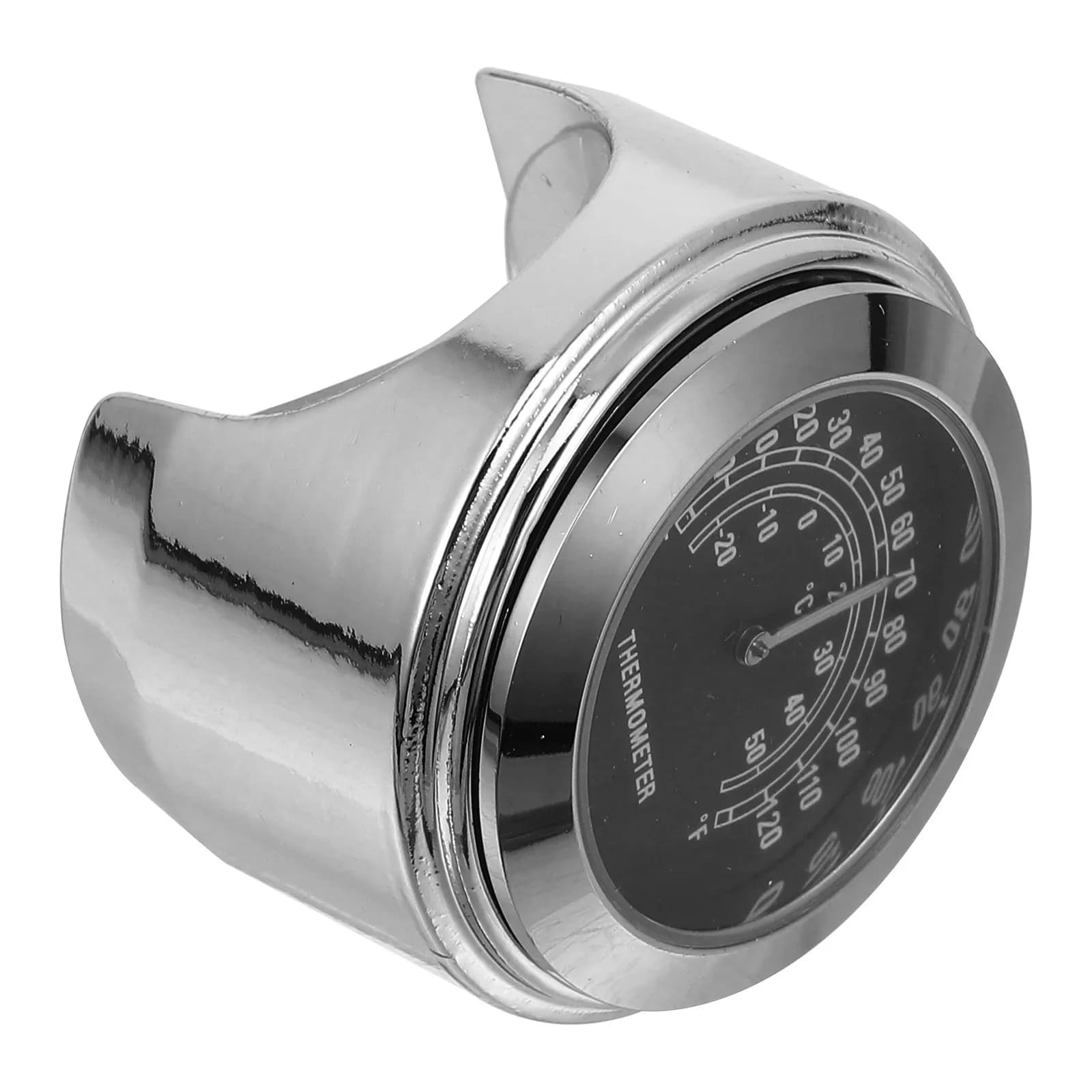 Termometro per manubrio moto, piccolo e compatto, indicatore di temperatura per esterni, luce notturna, temperatura digitale, uso professionale