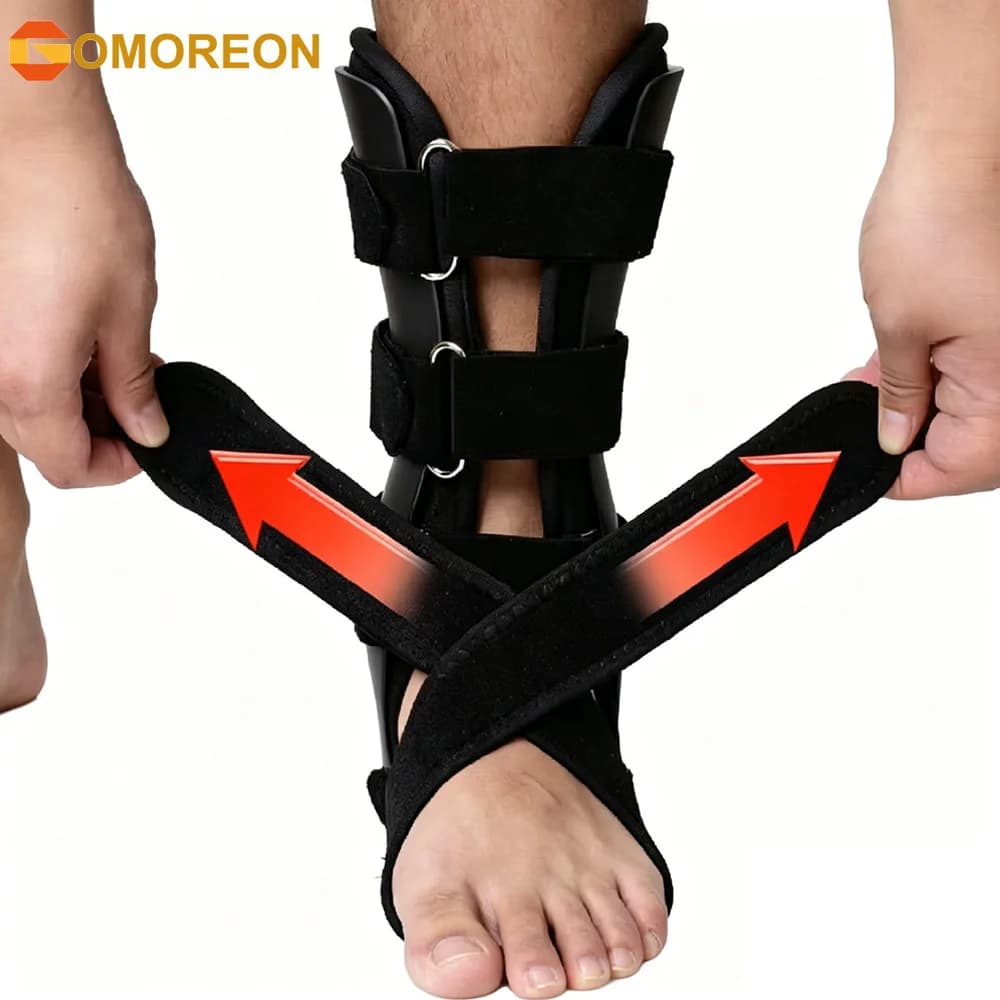 1PCS Ankle Brace Arch Support for Women Men - Ankle Stabilizer for Achilles, Tendon, Sprain, Injury Recovery, Lace up Ankle wrap