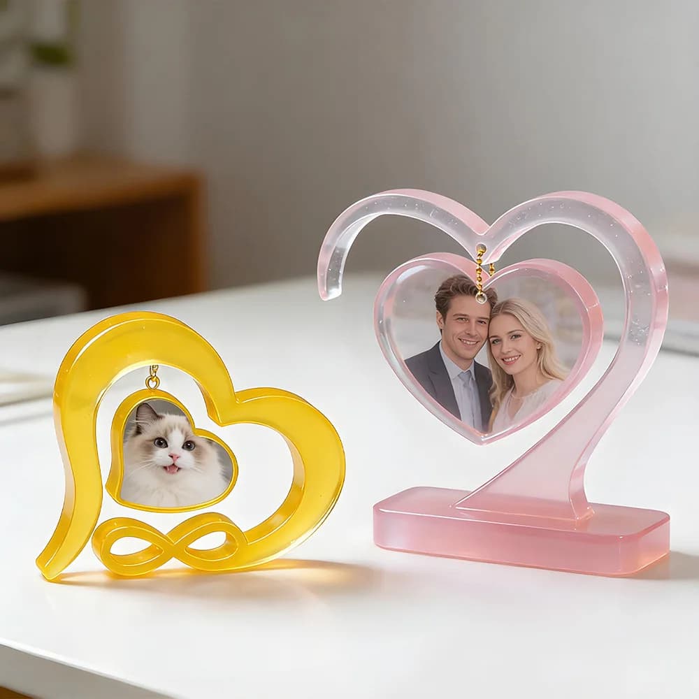 Silicone Mould for Frame Silicone Mould for Reusable Photo Frame with Love Heart for creating DIY Gifts