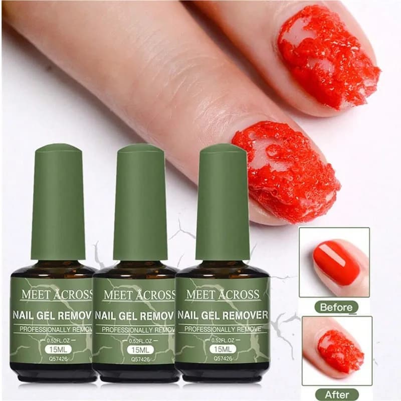 1/3pcs Magic Fast Nail Gel Polish Remover Set Burst Nail Gel Quickly Removes Soak-Off Nail Remover Paint for manicure pedicure