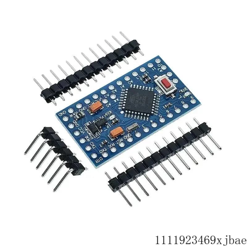 Scheda di Sviluppo Microcontrollore Mini Pro Atmega328P, Scheda Dimostrativa con Pin non Saldati per Arduino