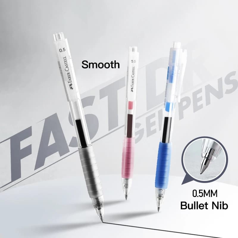 1/3 pz/set 0.5mm Kawaii Penna Gel Nero/Rosso/Blu Inchiostro Ad Asciugatura Rapida Penna di Colore Ufficio Studente di Scuola Scrittura Penna A Sfera di Cancelleria