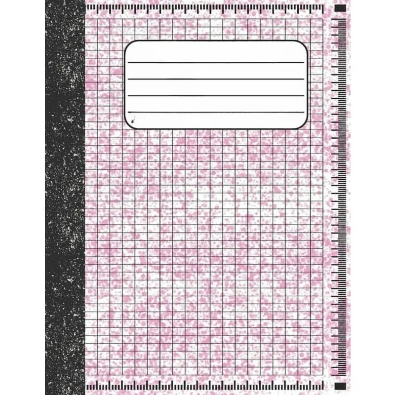 Graph Paper Composition Notebook: Math and Science Lover Graph Paper Cover Watercolor (Quad Ruled 4 squares per inch, 100 pages) Birthday Gifts For Math Lover Teacher, Student Notebook, (Paperback)