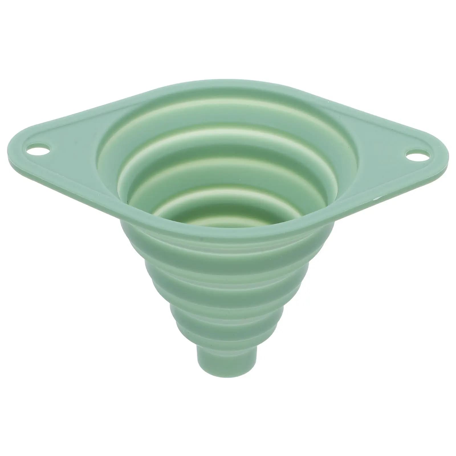 Silicone Collapsible Funnel 4.72 Inch Wide Mouth for Mason Jars Canning Filling Bottles Soy Sauce Cooking Oil Protein Powder