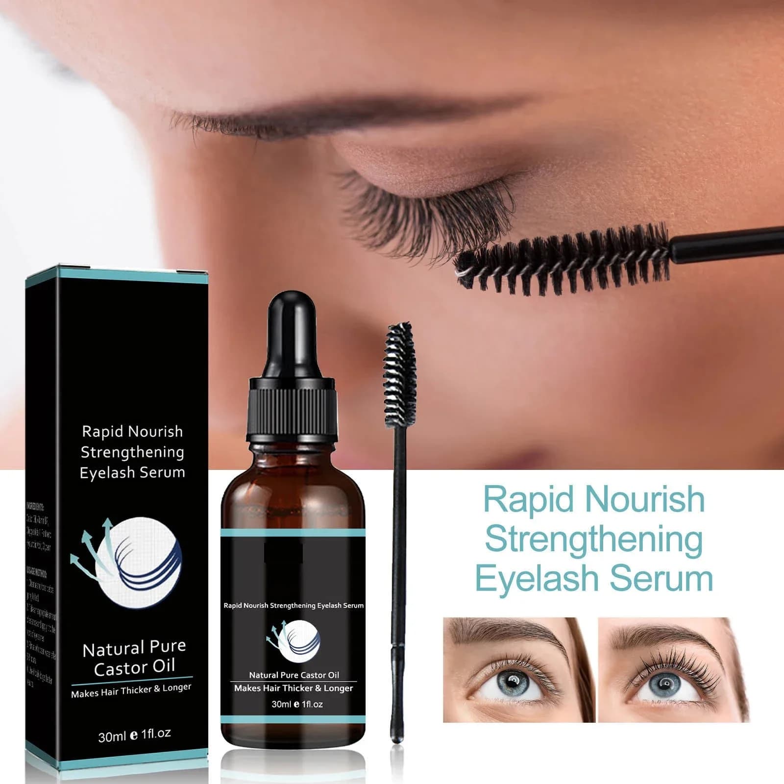 30 ml eyelash serum Nutre and strengthen the care for eyelashes for extended eyelashes scattered/races