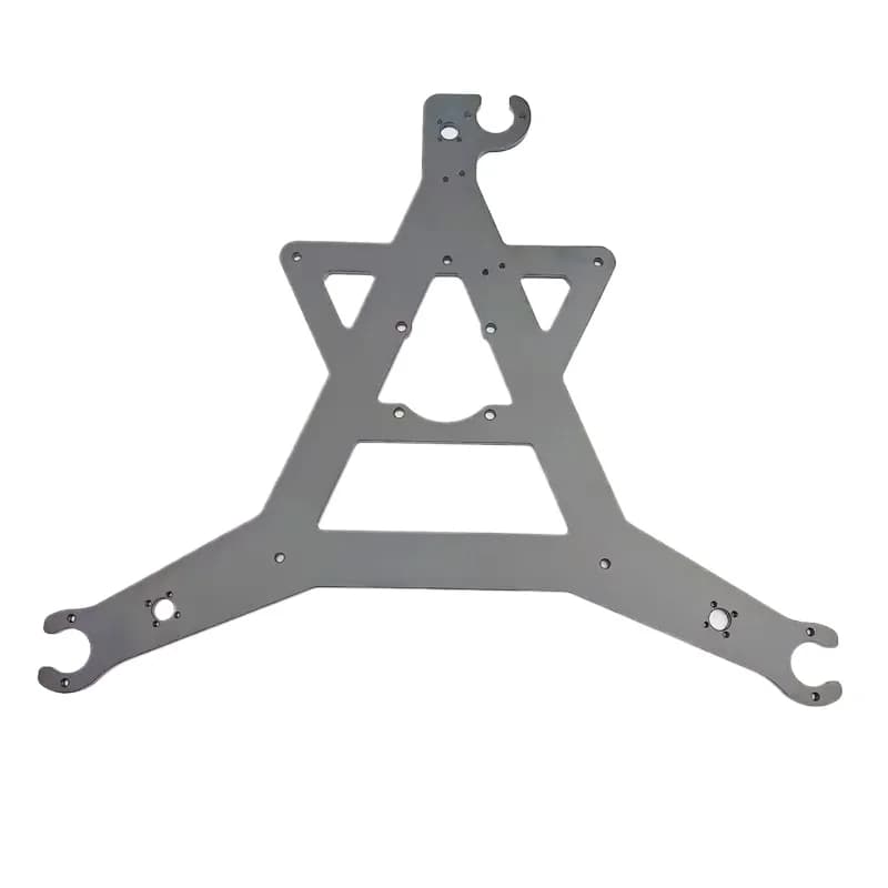 5mm Thick Aluminum Alloy CNC Bed Carriage NG V1.2 Upgrade Accessories Fit Ender 3 3D Printer