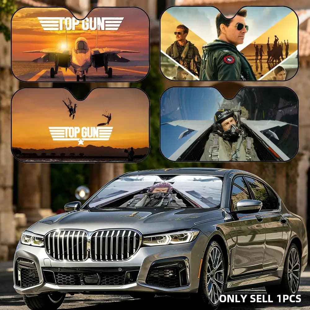 Parasole T-Top G-Gun per Parabrezza Auto, Protezione UV e Isolamento Termico per Finestrino Anteriore