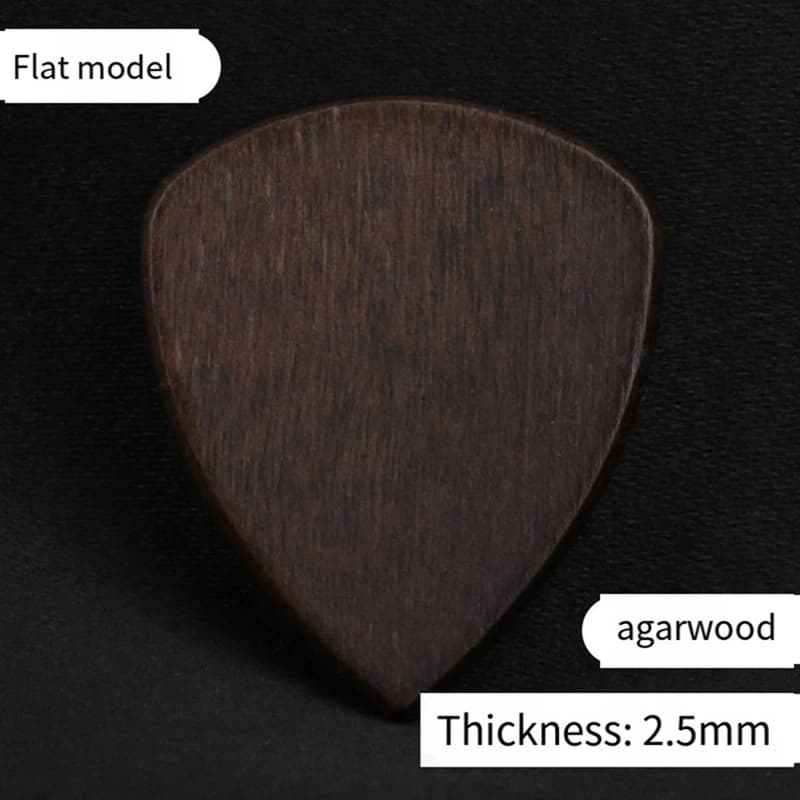 Plettri per chitarra in legno, plettri in legno per chitarra elettrica, acustica o basso