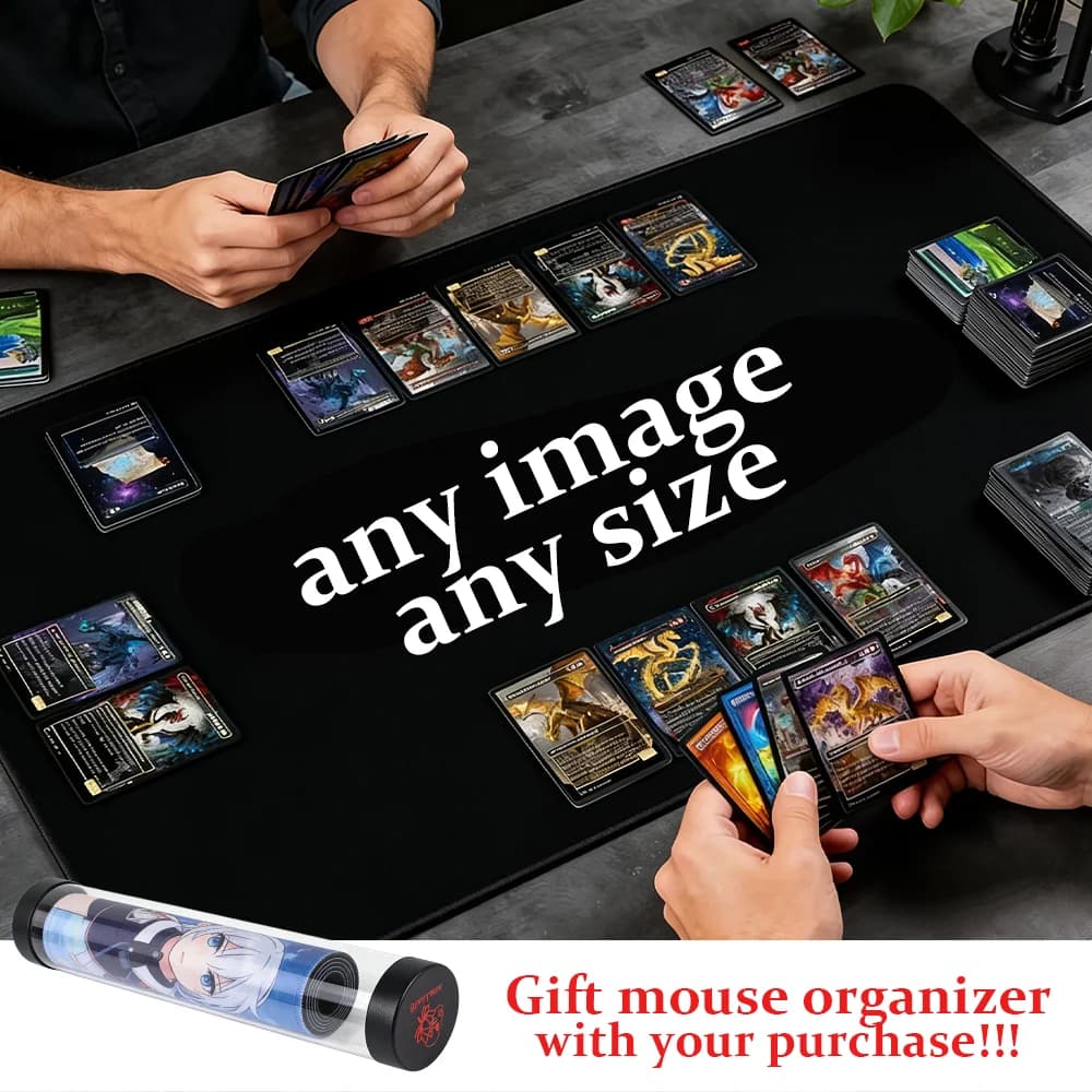 Custom MTG Game Mat, Printed Gaming Mousepad, Custom Large TCG Carpet, Customized Magic Card Player Mat
