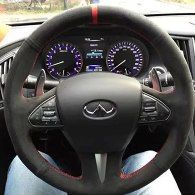 For Infiniti QX50 2015 Q50 2014 2015 auto accessories black anti-slip wear-resistant suede sewn car cover