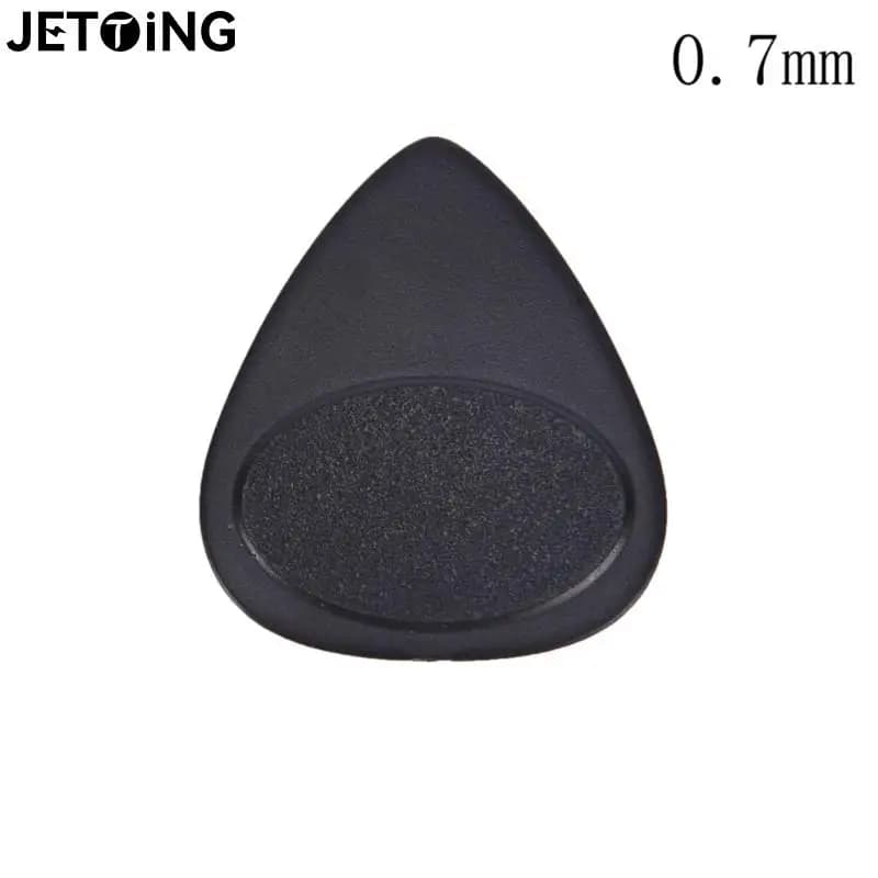 10 pz/pacco 0.7mm chitarra elettrica acustica in Nylon antiscivolo raccoglie plettri per strumenti musicali parti di chitarra accessori casuali