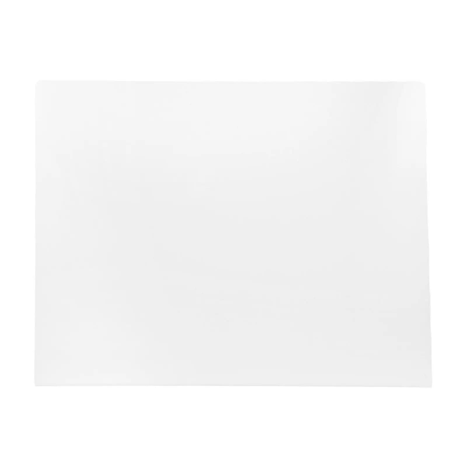 Tagliere in Acrilico Spesso 45x35cm 3Cm Trasparente Antiscivolo per Frutta Verdura Carne Formaggio