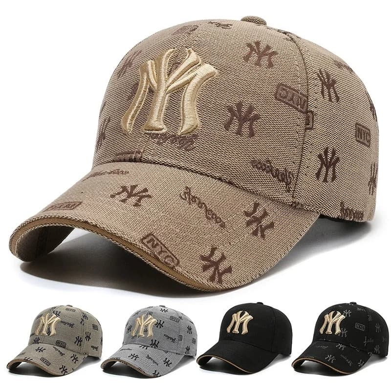 Men's and women's baseball caps new springs and autumn travel sunglasses for outdoor leisure with fashionable Korean embroidered letters