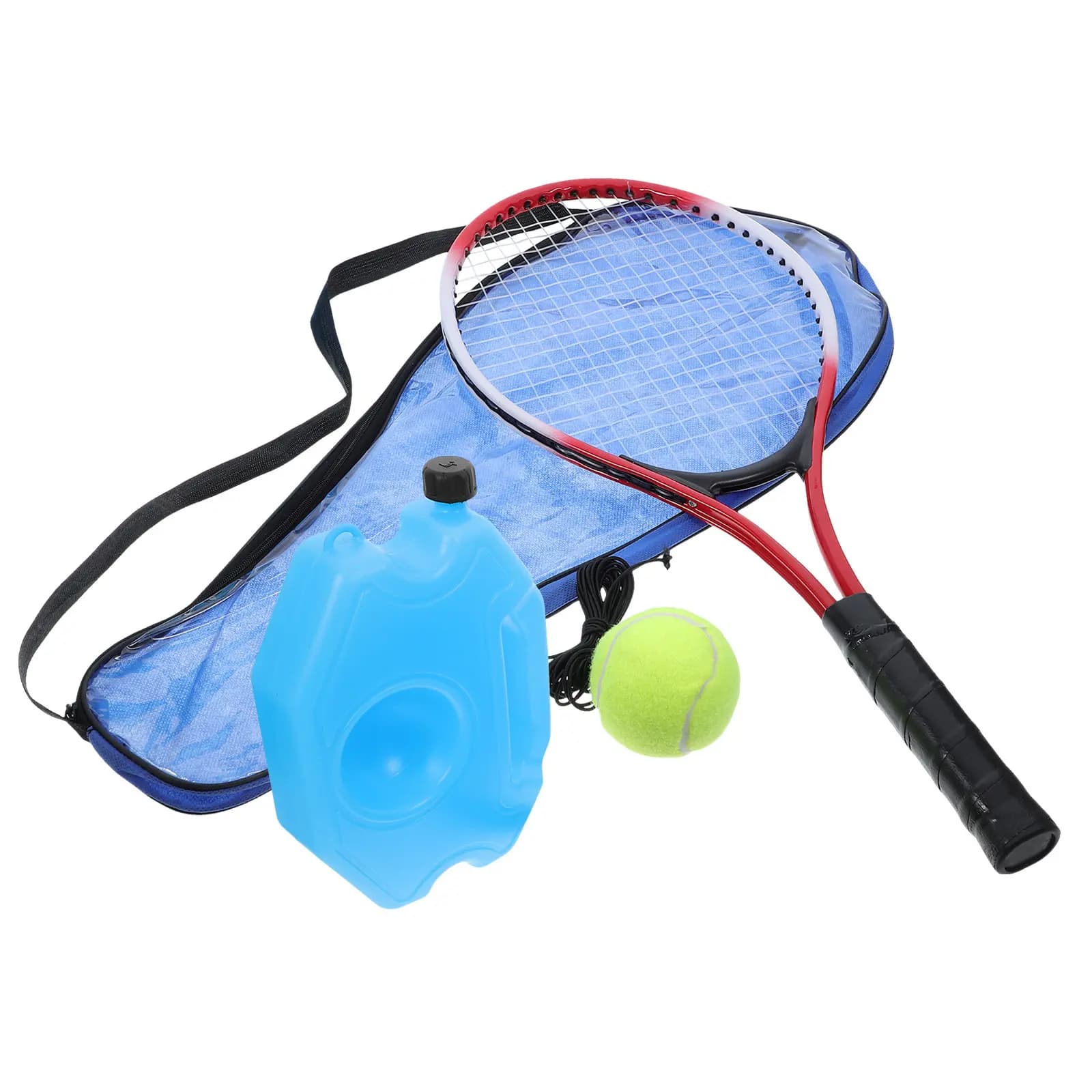 1Set Tennis Trainer Rebound Ball String Kit Professional Training Practice Equipment Beginners Outdoor Indoor