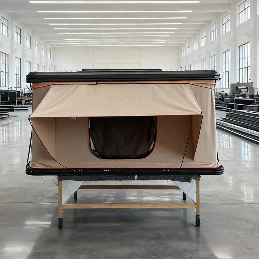 Tenda da tetto in alluminio da campeggio con tetto per camper pop-up China Square Overland in vendita