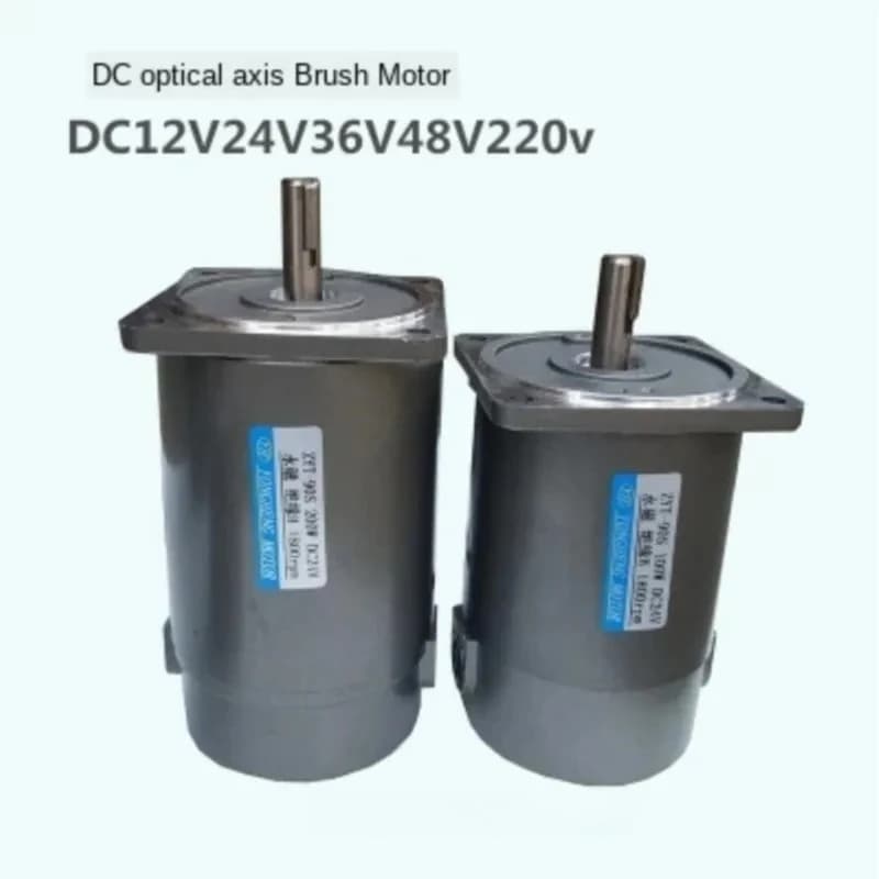 Motore CC a magneti permanenti 15W-500W 12V 24V 110V 180V 220V
