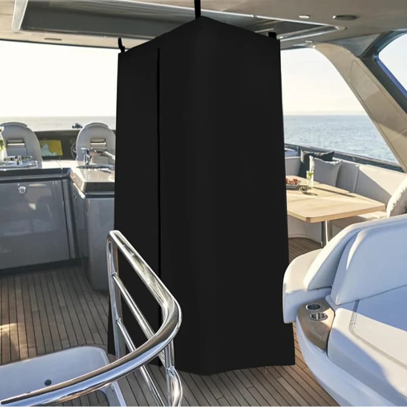 Tenda da doccia portatile per la privacy del bagno, impermeabile, per campeggio all'aperto, escursionismo, spiaggia, spogliatoio, copertura per il cambio della barca