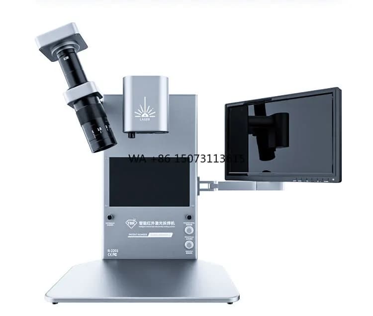 TBK R2201 Saldatrice laser a infrarossi intelligente Macchina di rilavorazione BGA Macchina dissaldante laser Saldatrice per la riparazione del telefono
