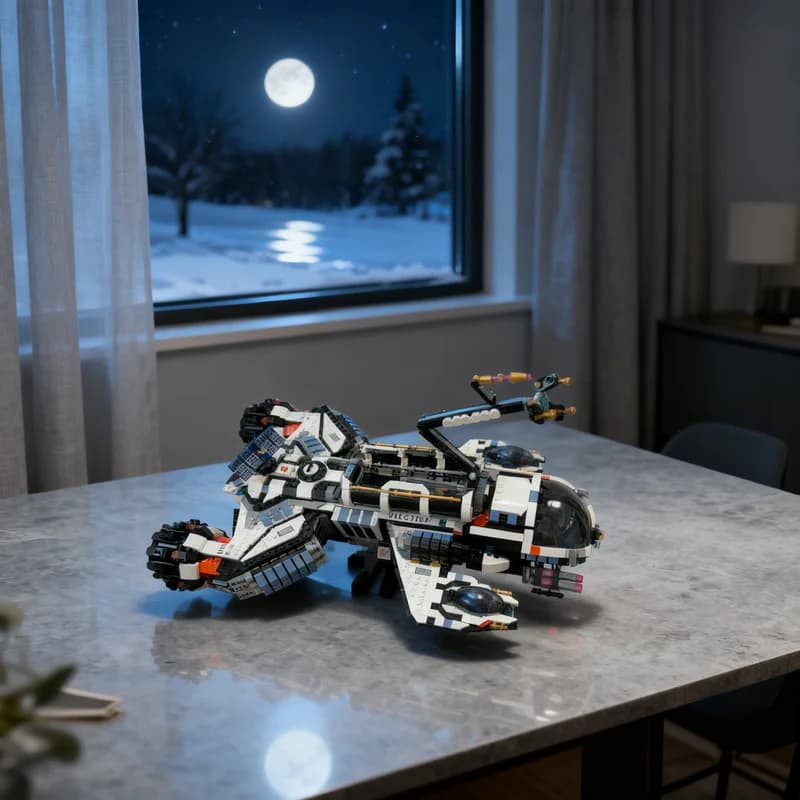 2907 pz MOC The Hand Of Orion - Modellino Spaziale da Costruire, Regalo Creativo da Esposizione, Oggetto da Collezione, Decorazione Premium per Bambini e Adulti, per Scrivania e Casa