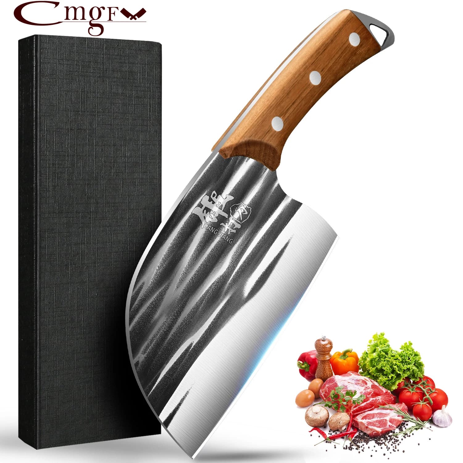 Coltello da cucina di alta qualità 1/2 pezzi-coltello da taglio forgiato con manico in legno di sandalo in acciaio inossidabile per cuochi domestici-nuovo coltello per disossare