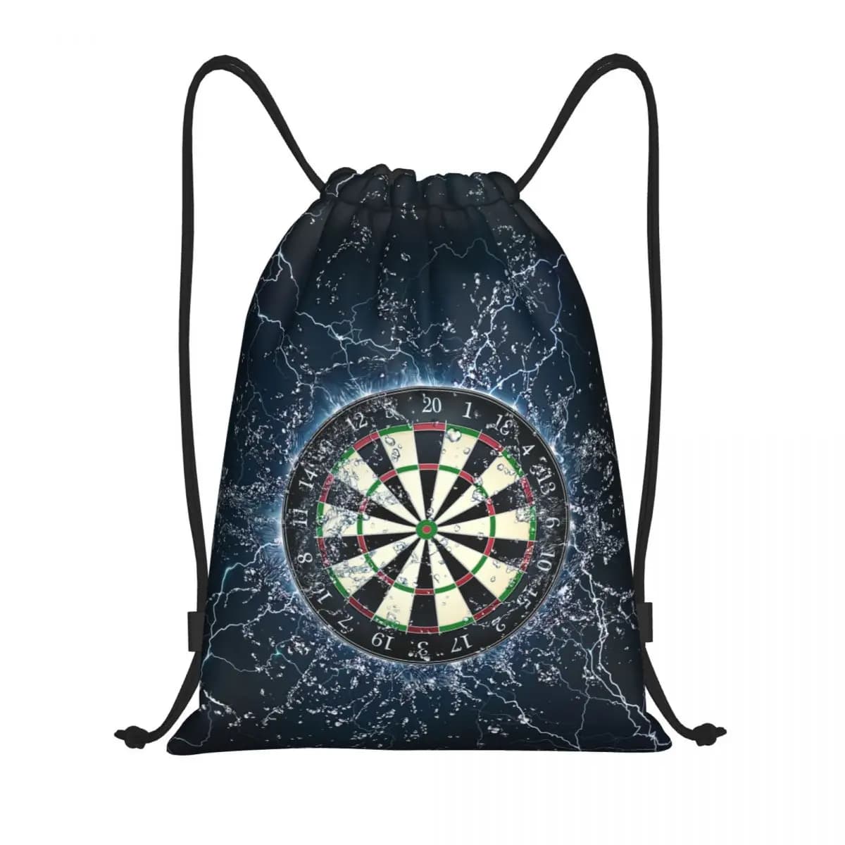Personalizzato Freccia Tiro con l'arco Bersaglio Dard Board Borse con coulisse Uomo Donna Zaino sportivo leggero per palestra