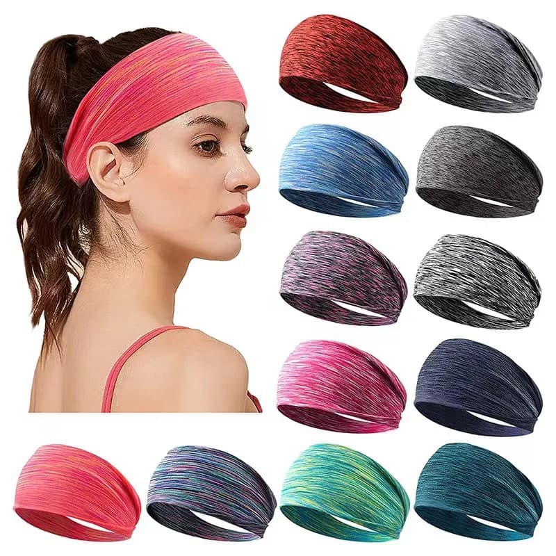 Fax for sweat non-slip unisex Stretch head for extended elastic head for yoga, racing, breathable