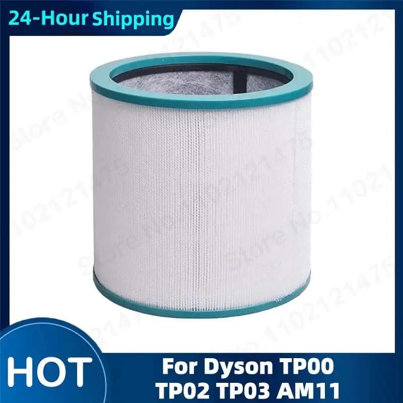 Filtro per Purificatore d'Aria Dyson TP00 TP01 TP02 TP03 AM11 Pure Fresh Link, Filtro per Ventilatore da Tavolo, Filtro Aria con Carbone Attivo