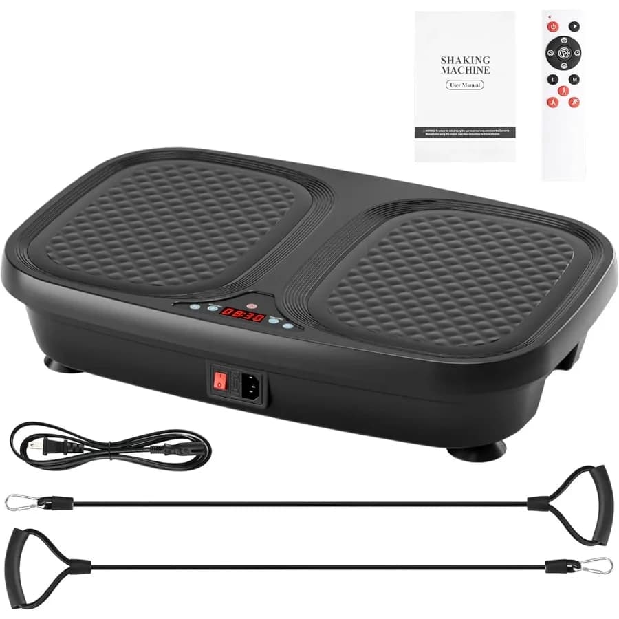 Vibrant Pedal for Exercises at Home - Full Body Training Equipment for Weight Loss, Tuning, Fitness Cardio and Linphatic Drainage