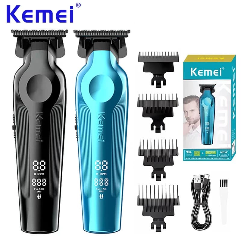 Kemei KM-264 Rechargeable Haircuts Professional Wireless Electric Haircuts USB Charging Machine for cutting hair from man barber