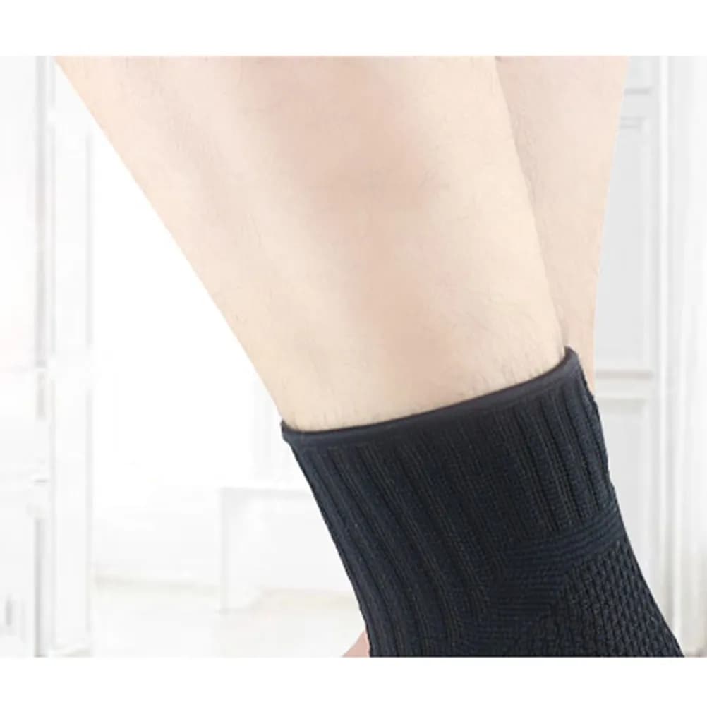 Supporto elastico premium per caviglia, 1 pezzo, per la prevenzione degli infortuni sportivi, traspirante e confortevole, ideale per basket e tennis.