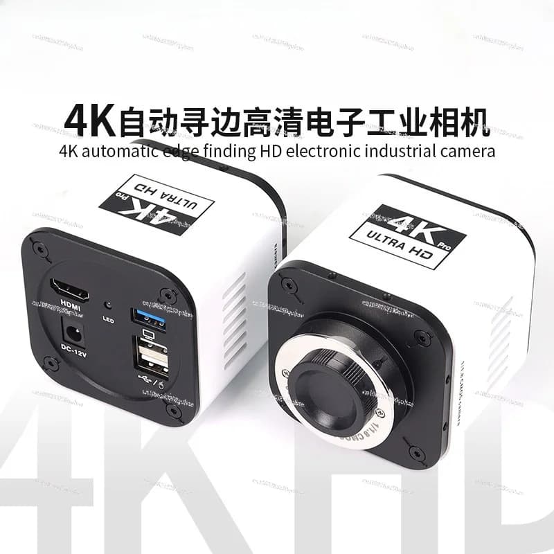 Telecamera industriale 4K ad alta definizione Misurazione fotografica CCD Rilevazione video Uscita in tempo reale Telecamera industriale da 60 fotogrammi