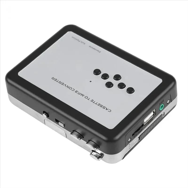 B47C Registratore portatile per lettore di cassette Registratore musicale audio autonomo Convertitore da cassetta a MP3 Flash Drive