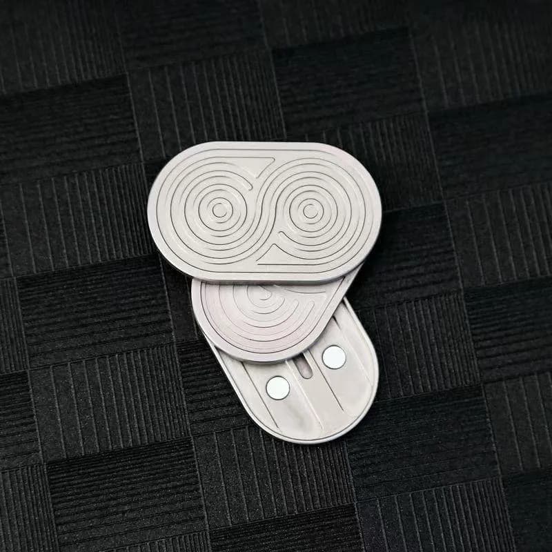 Rhythm Master Spingitore per carte in acciaio inossidabile Fidget Sping Card magnetico Giocattoli antistress per ufficio per regalo per adulti