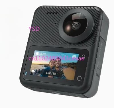 Fotocamera sportiva impermeabile 8K con doppi sensori 1/1,7 Foto HDR da 96 MP F1.6 Azione 360 con apertura rapida