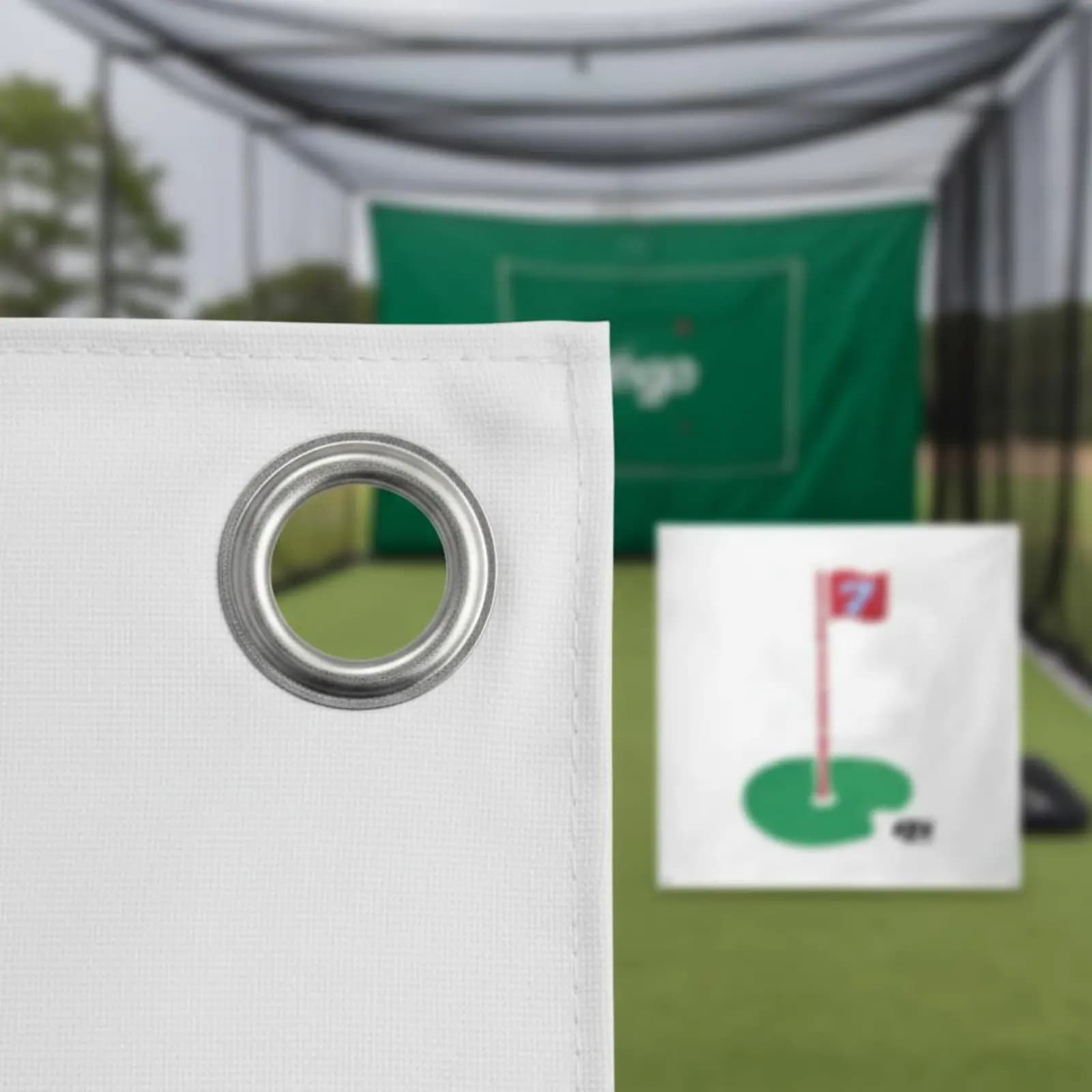 Golf Hitting Target Cloth Thickened Golf Target Cloth Sports Training Gear Canvas Sturdy for Beginners, Practice, Backyard