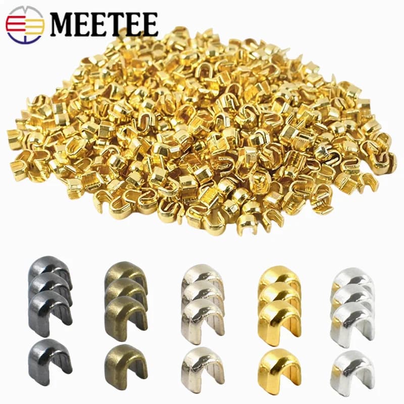50-200g 3 # 5 # 8 # 10 # Fermo a U per Cerniere di Vestiti, Blocco Antiscivolo per Cerniere, Kit di Riparazione Fai-da-Te, Accessorio Hardware