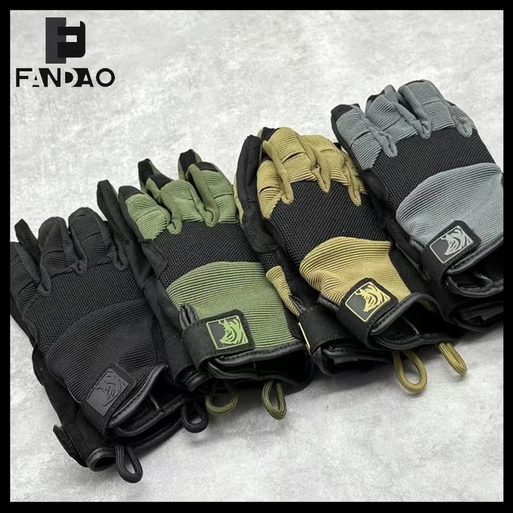Tactical Shooting Gloves Airsoft Breathable Anti Slip Touch Screen Gloves for outdoor CS Hunting Camping Shooting Range Cycling