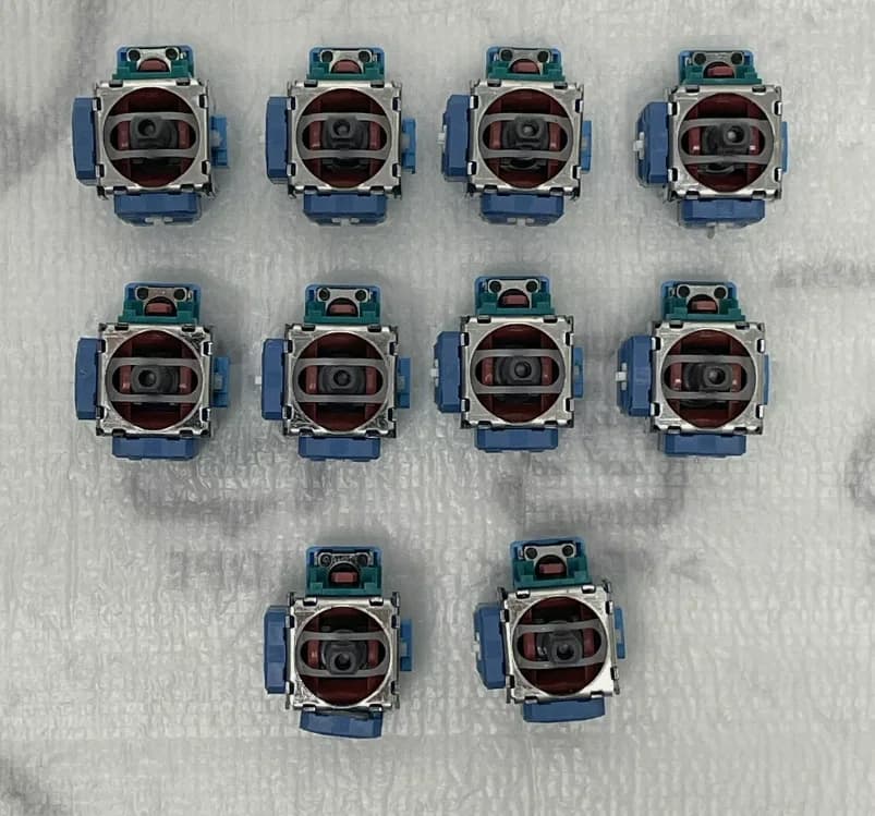 10 pezzi originali per Controller PS5 parti di ricambio Joystick Stick analogico