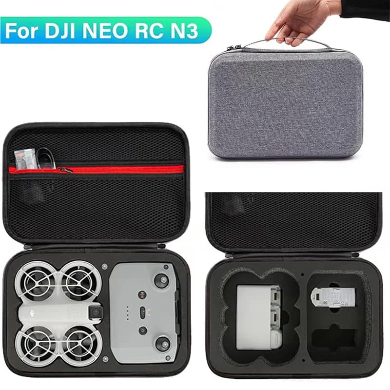 Protective Storage Case Travel Storage Case For Drone Accessories Portable Travel Handbag For DJI Neo Drone Battery Controller