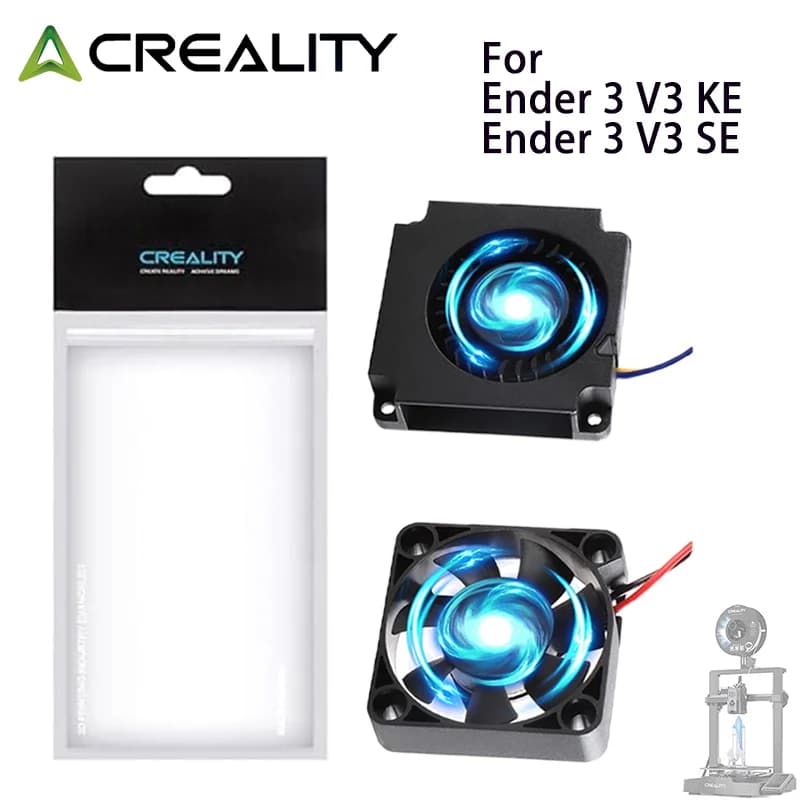 Original Creality fan set Ender3 V3 SE 24 V, axial fan 2510 and cooling fan 4010 parts for 3D printer Ender-3 V3 SE/Ender-3 V3 KE