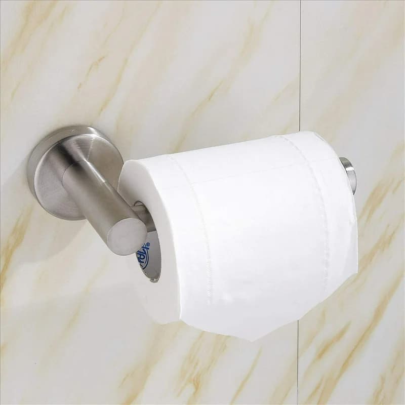 【Vendita in 24 ore】 Portarotolo di carta igienica 6X Supporto da parete in acciaio inossidabile per cucina bagno