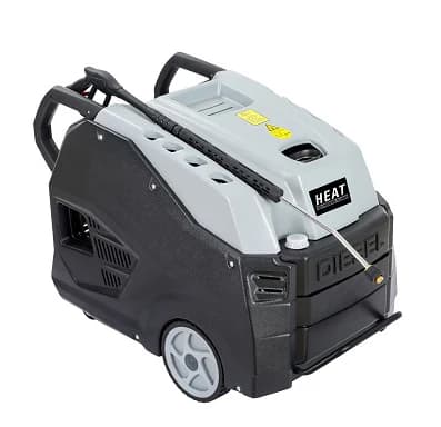 2900PSI Diesel riscaldato 7.3KW acqua calda idropulitrice a vapore pompa elettrica getto d'acqua pistola per la pulizia della superficie pompa per la pulizia dell'acqua calda