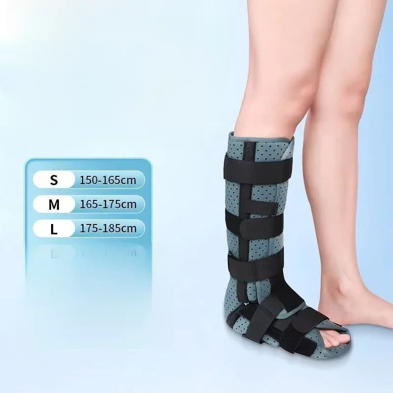 Tutore per gamba inferiore, coscia, tibia e fibula, supporto per piede cadente, supporto articolare, fascia di supporto per polpaccio, fissatore per fratture e dislocazioni della caviglia e dei legamenti