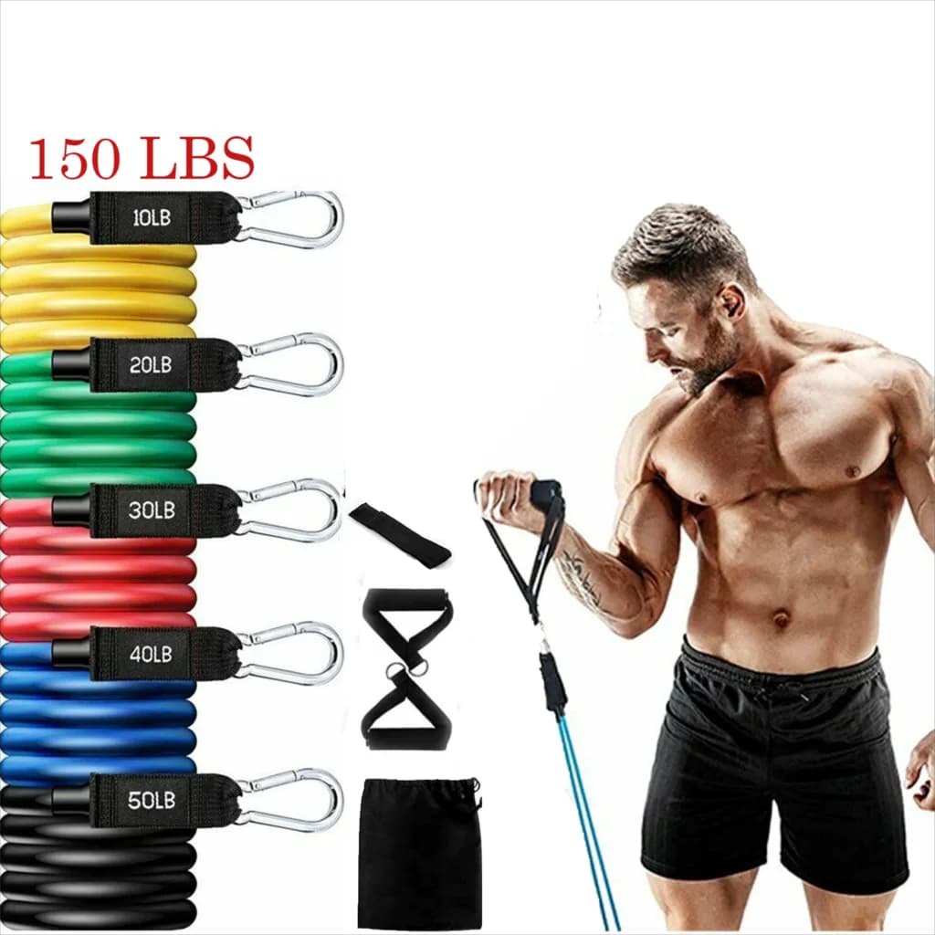 Endurance Faxes for Exercises Latex Pull Corda Gymnastics Equipment for Home Fitness Ankle Strap Exercise Training Elastic Elastic Expander Band